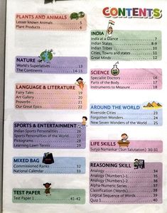 Textbook Of General Knowledge For Class 6th