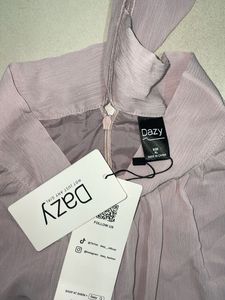 brand new lavender gorgeous neck tie dress