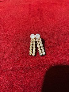 Elegant Diamond Earrings new with tag