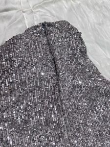 Sparkling Silver Party Dress
