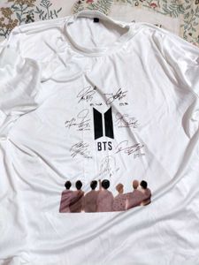 BTS White T-Shirts (Two)