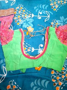 Fancy saree Half and Hal