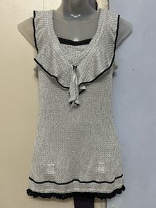 Korean Glitter Pinterest Silver Trim
