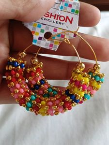 Pair Of Multiple Color Earring