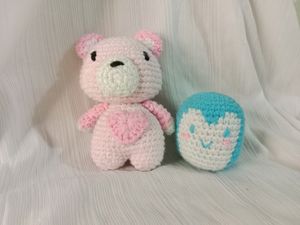 Valentine Teddy And Penguin