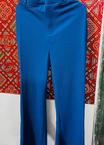 SASSAFRAS Blue Flared Trouser