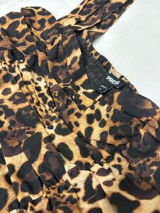 Leopard Print Top From Press. Like A Corset