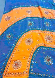 Saree with blouse