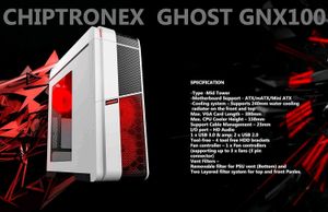 New Chiptronix Ghost Gnx100 Mod Tower Gaming Cabin