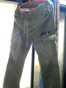 Olive Green Cargo Pants