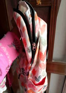 Heart Print Backpack