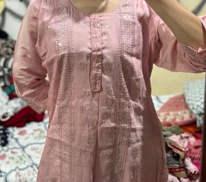 Elegant Pink Kurta