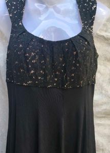 199. Black Sequin Dress
