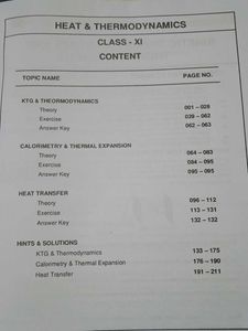 Heat &amp; Thermodynamics Neet Class 11