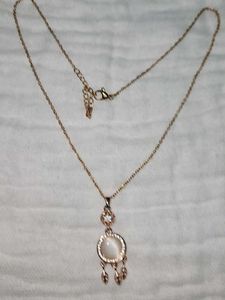 Rosegold Anti Tarnish Chain Pendant @150