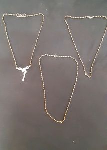 💫JEWELLERY 8 CHAINS+ 3 PENDANTS💍