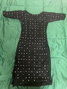 Black Mirror Work Kurti