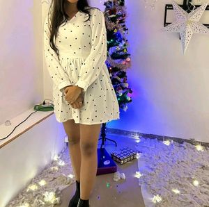 Beautiful White One Piece for party