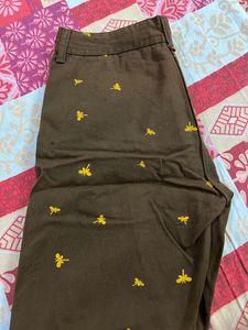 Olive Boys Shorts With Detailing