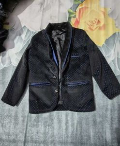 Polka Dot Blazer