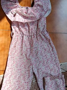 Floral Print Jumpsuit