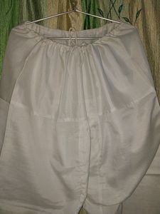 White Kurti Set With Pajamas