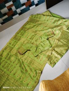 Muga Silk Saree - Authentic Assam Craft