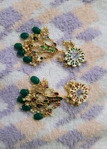 🆕️😍Bridal Original Kundan Set [Combo]