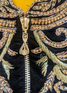 Elegant Red Saree with readymade blouse