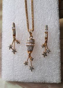 Necklace Pendent Set Earings