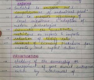 CLASS 12TH ECONOMICS HANDWRITTEN NOTES