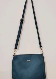 Women Teal Green Slingbag (Crossbody)