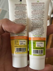 MamaEarthVitamin C Range Sunscreen And Moisturiser