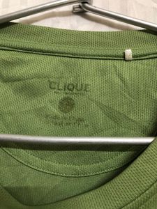 Clique Green Long Sleeve T Shirt