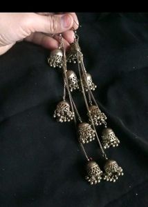 Dangling Jhumka Earrings