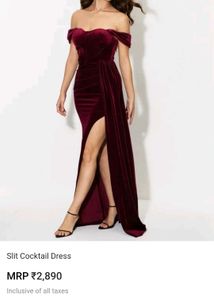 savana elegant velvet  party dress