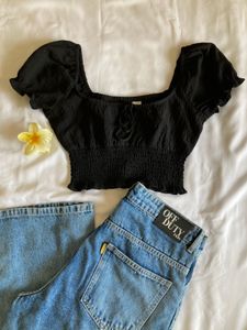 H&M pinteresty smocked top