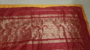 Yellow Silk Saree