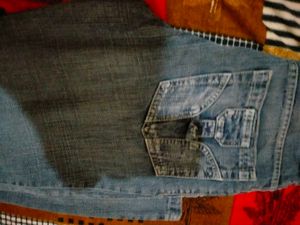 Vintage Black Bootcut Jeans