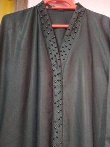 BLACK Beads Abaya