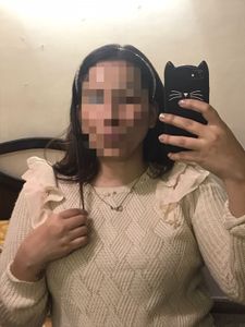 Off White Beads Sweater