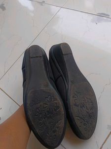 Black Low Heel Shoes