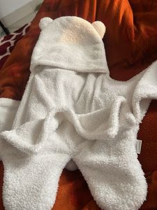 Cozy Baby Blanket with Hood