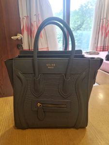 Dark Grey Handbag For Women