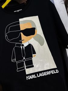 Black Printed Karl Lagerfeld