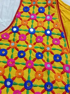 Small Jacket with Thread Embroidery