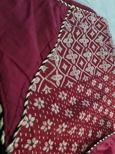 Double Bed Besheet With Pillow Cover