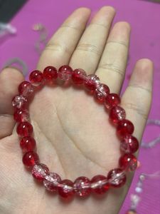 Red Beaded Bracelet