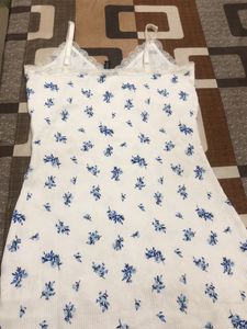 white Brunch Dress From H&amp;M