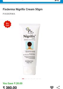Fix Derma Nigrific Cream